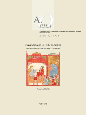 cover image of L'invention de la luga al-fusha
